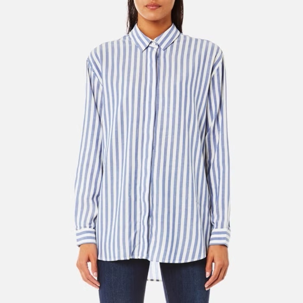 Samsoe & Samsoe Caico stripe button down - Picture 2 of 6